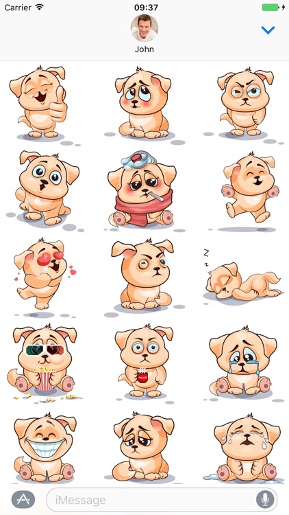 Dog - Stickers for iMessage