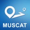 Muscat, Oman Offline GPS Navigation & Maps offers the proven quality of best gps navigation system developed by Mad Map 
