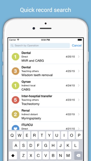 Log4AS - Anaesthetic Logbook