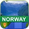 Norway offline map mobile application