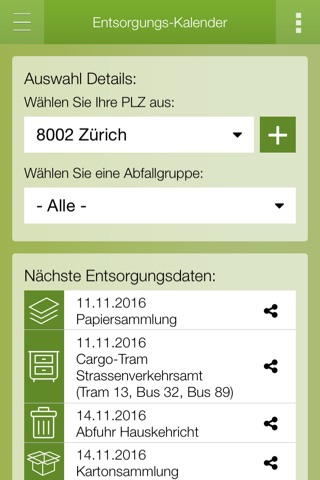 Sauberes Zürich screenshot 2