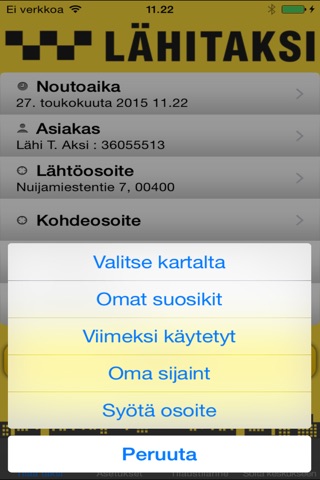 Taksini screenshot 2