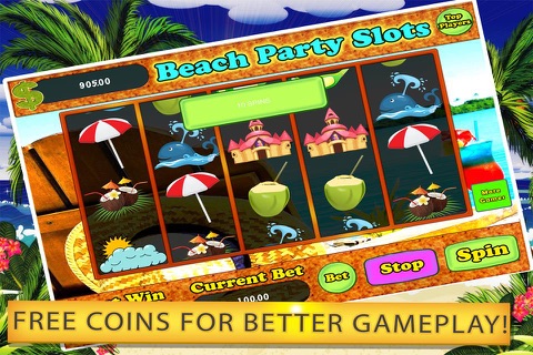 Beach Party Slots - Spin & Win Paradise Casino screenshot 3
