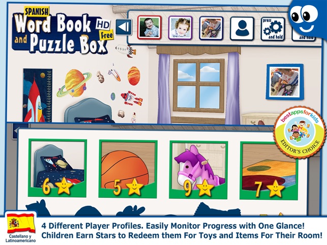 Spanish First Words Book and Kids Puzzles Box Free: Kids Fav(圖4)-速報App