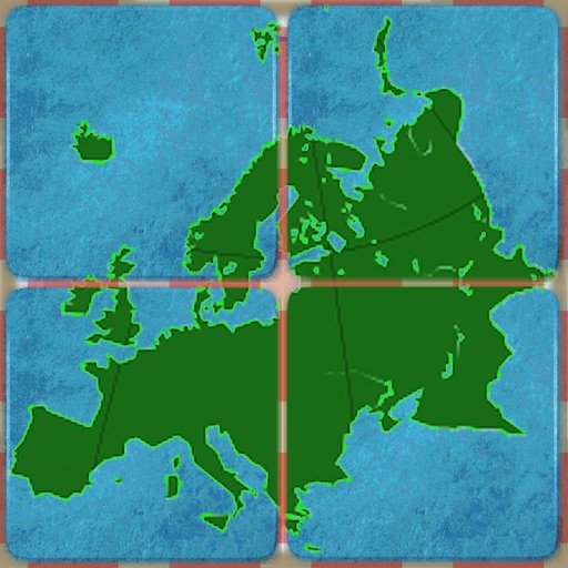 Flagof slide puzzle (Europe) iOS App