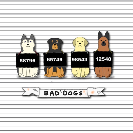 Bad Dogs Stickers