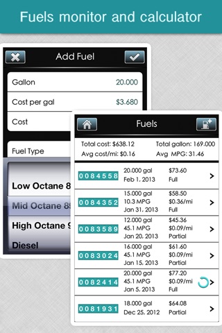 Fuel Monitor - Fuel Economy, Car Repair & Service screenshot 4