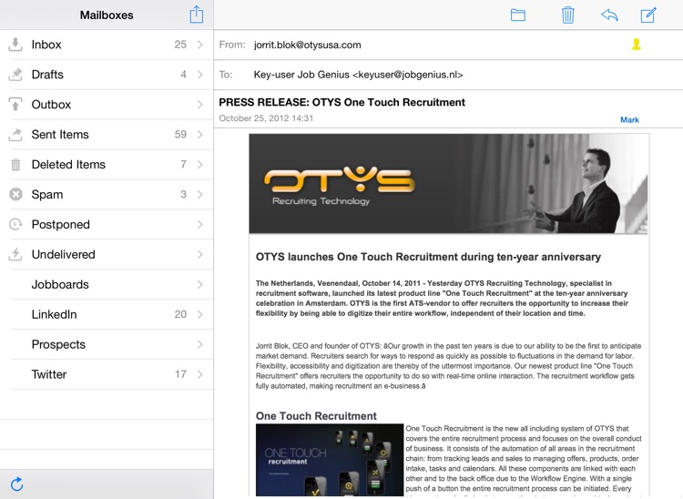 OTYS Mail HD