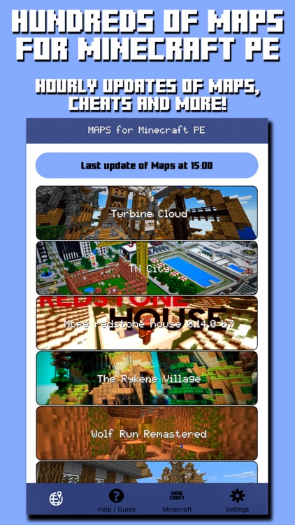 Maps for Minecraft PE - Pocket Edition