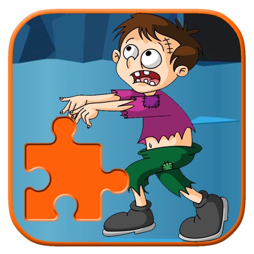 Crazy Tiny Zombie Jigsaw Puzzle Game For Kids iOS App