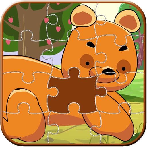 Kids Baby Bear Adventure Jigsaw Game Version icon
