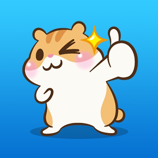 Claire The Hamster Sticker Pack for iMessage