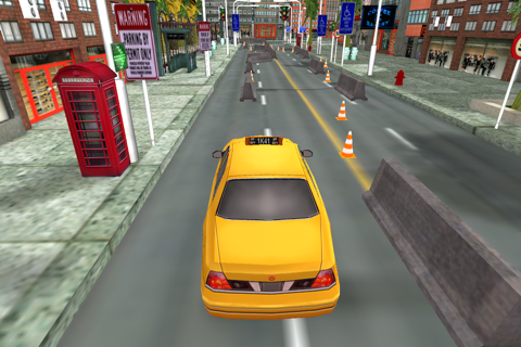 Taxi Parking Super Driver: CSR Cab Car Driving Sim screenshot 2
