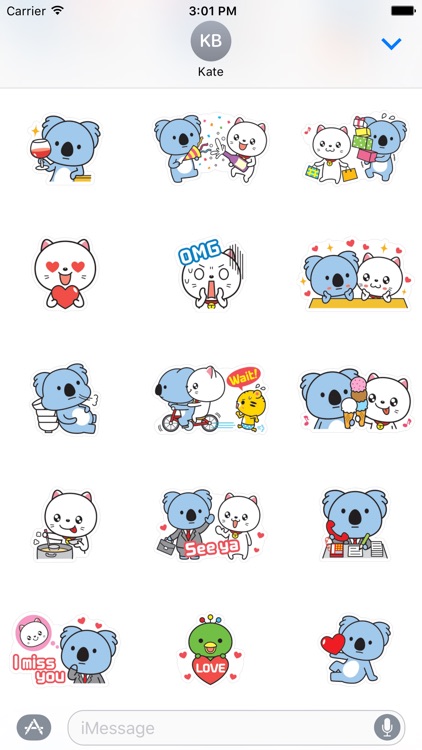 viber stickers blu