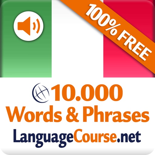 Learn Italian Words & Vocabulary Free iOS App