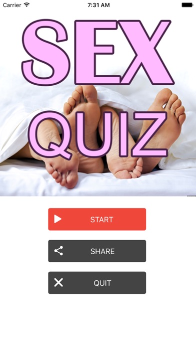 Sex Quiz Free Entertainment application iphone screenshots and images not r...