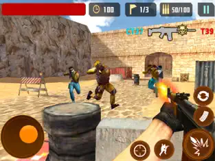Screenshot 1 Contra terrorista - Francotirador disparar huelga iphone