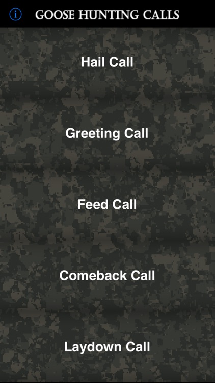 Goose Hunting Calls
