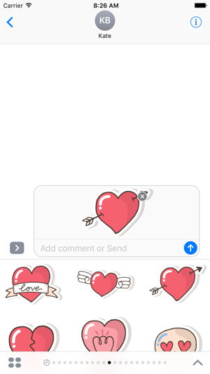 Heart Stickers - Decorate Text & iMessage(圖1)-速報App