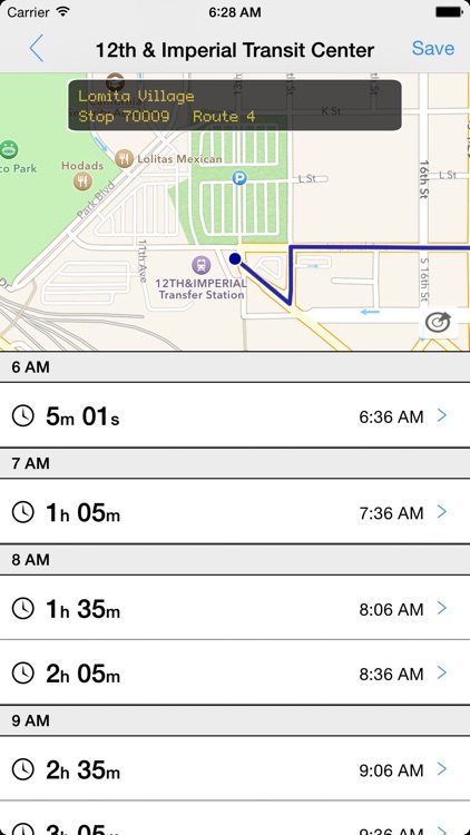 Transit Tracker - San Diego (MTS)