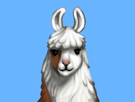 The Llama Diplomat is known around the word for shaking hands with the famous, the infamous, and the nonfamous