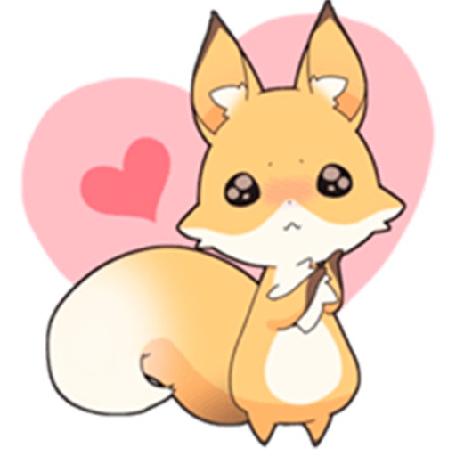 Lovely Fox! Cute Stickers!