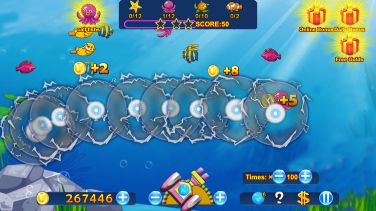 Fishing Ares-Enjoy fish joy and pass 100 levels