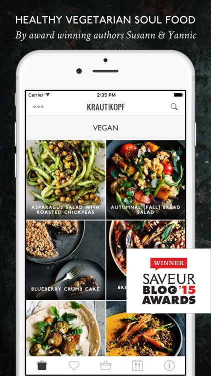 Healthy Vegetarian Soul Food by Krautkopf screenshot-0