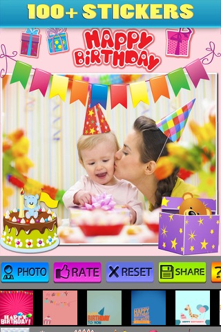 Happy Birthday Frame & Poster screenshot 3