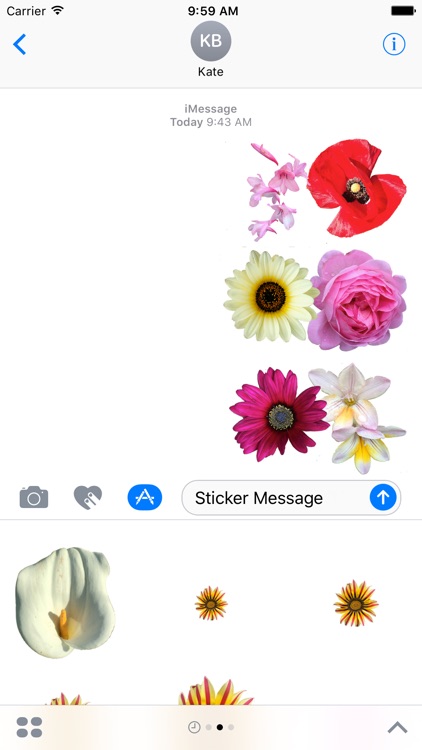 Flower Stickers 花貼紙