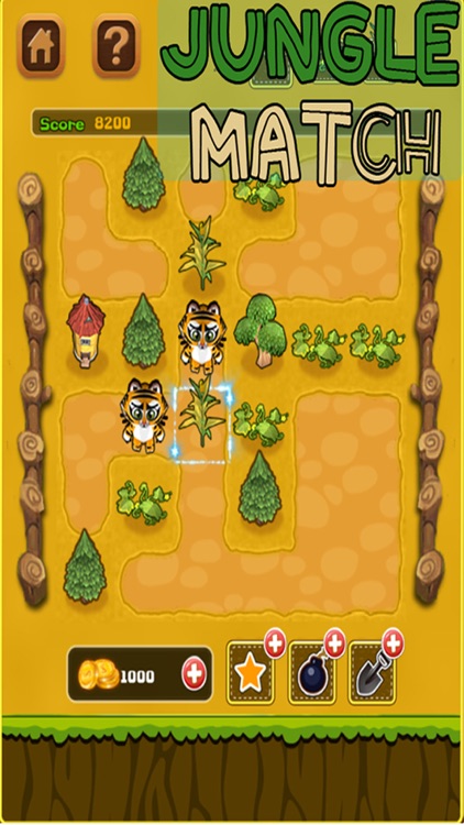 Jungle Match 2048 - Free Jungle Farm Match 3 Games