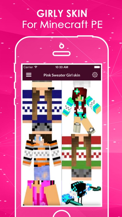 Girls Skin HD Wallpapers For Minecraft PE