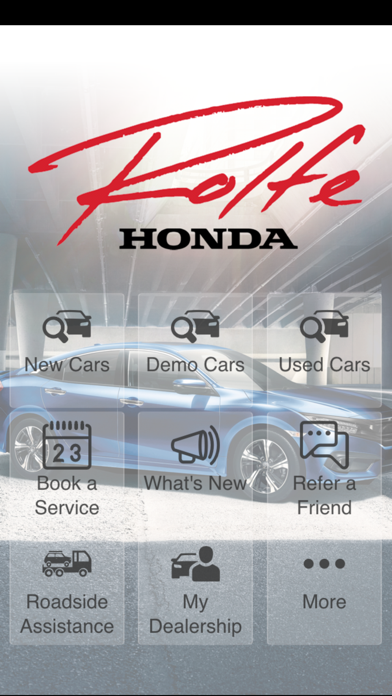 How to cancel & delete Rolfe Honda from iphone & ipad 1