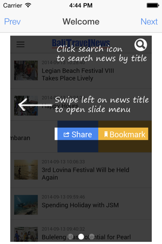 Bali Travel News for iOS screenshot 4