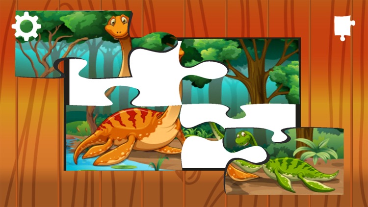 Dino jigsaw puzzles 2 to 7 year educational games screenshot-3