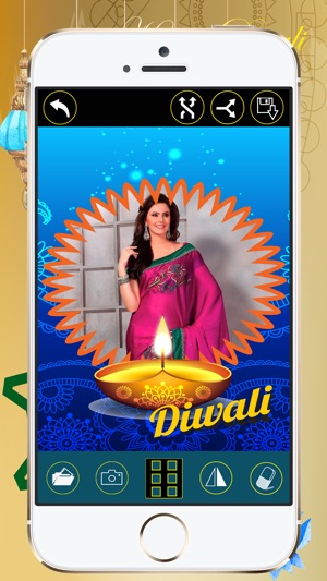 Happy Diwali: Deepavali Photo Frames