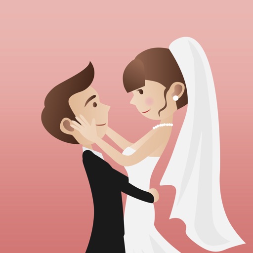 Wedding Couple Stickers icon