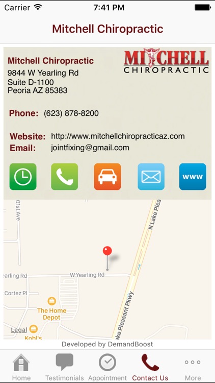 Mitchell Chiropractic screenshot-3