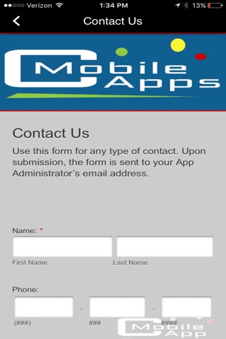 cMobile App screenshot 2