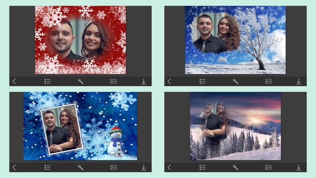 Creative Xmas Hd Photo Frames - Photo Lab(圖2)-速報App