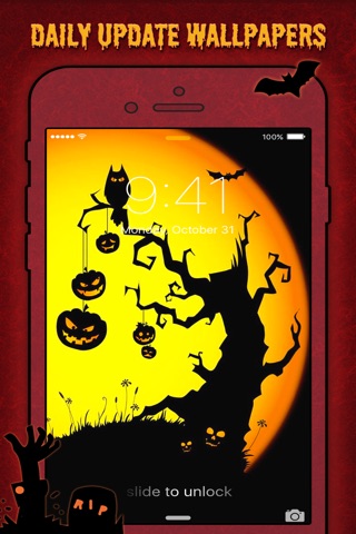 Halloween Wallpapers & Backgrounds HD Free screenshot 4