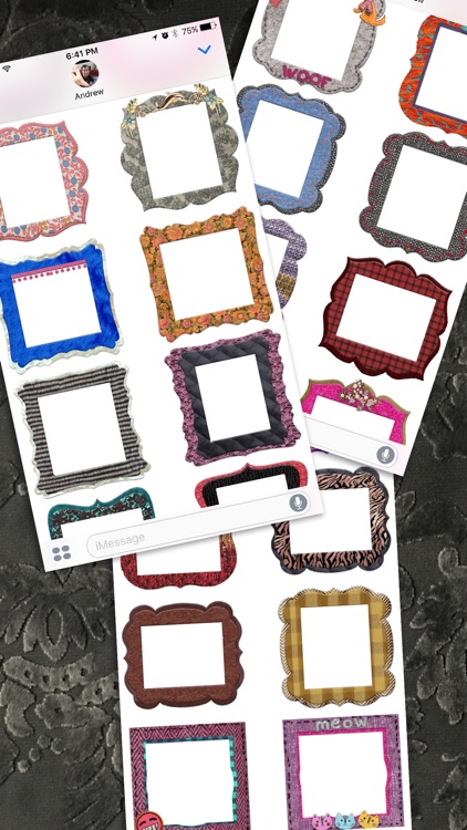 Awesome Craft Photo Frame Stickers screenshot-3