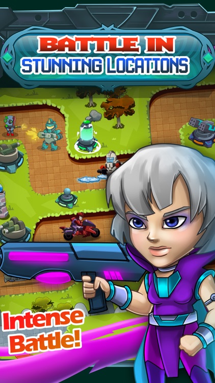 Strange Super-Hero Squad– Tower Defence Games Free