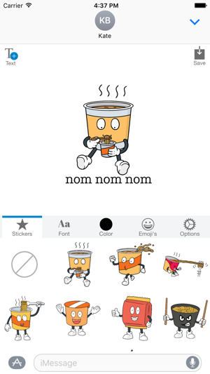 Sushi Ramen - MYOSE - Make Your Own Sticker Emoji(圖2)-速報App