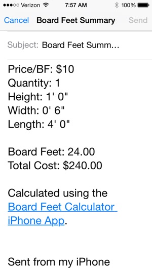 Board Feet Calculator(圖2)-速報App