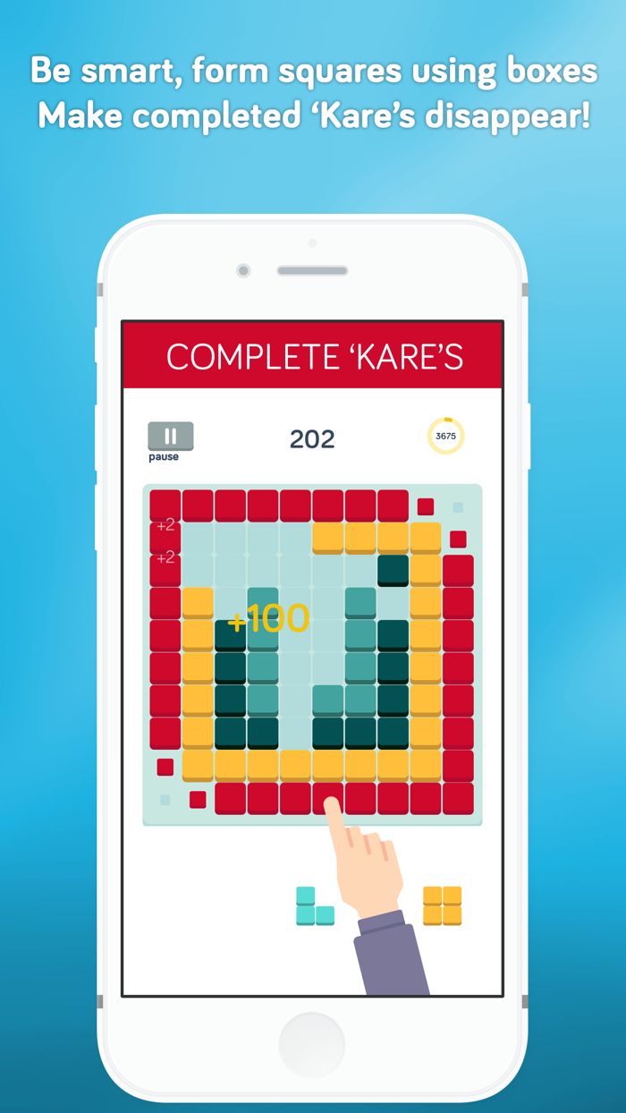 Kare - Shapes Match Puzzle Game