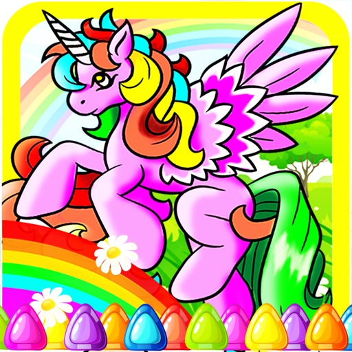 Pony Coloring Game For My Girl and Little Kids