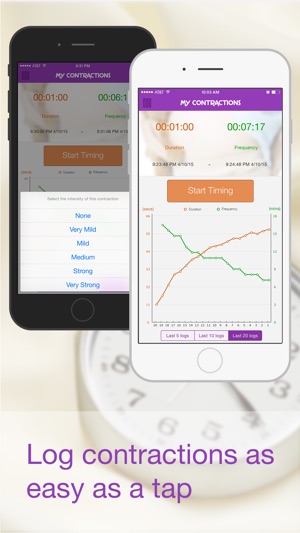 My Contractions - Contraction Timer and Tracker(圖1)-速報App