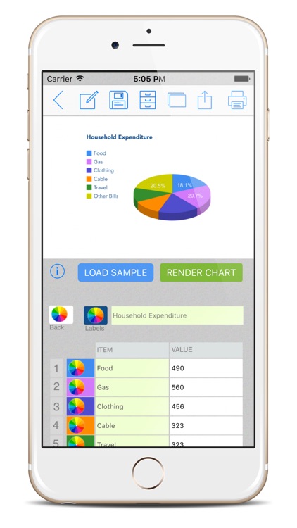 Chart Maker Pro App