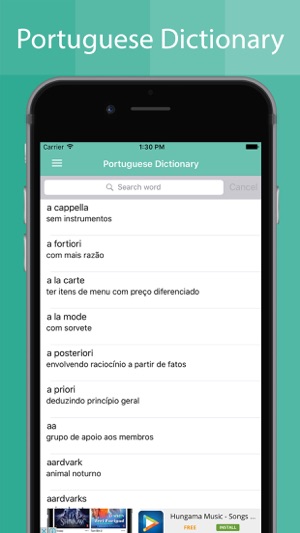 Portuguese Dictionary Offline(圖2)-速報App